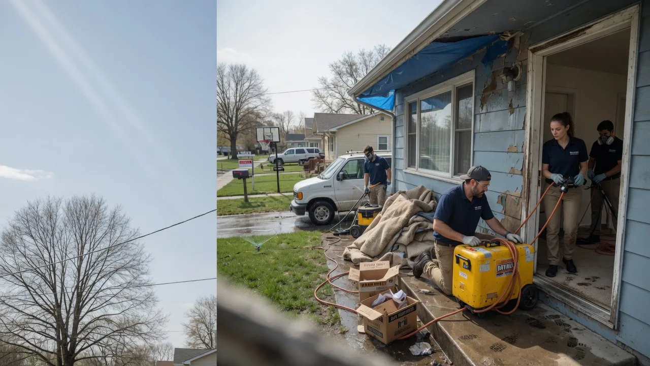 Basement Flood Cleanup in Miller City, OH near me